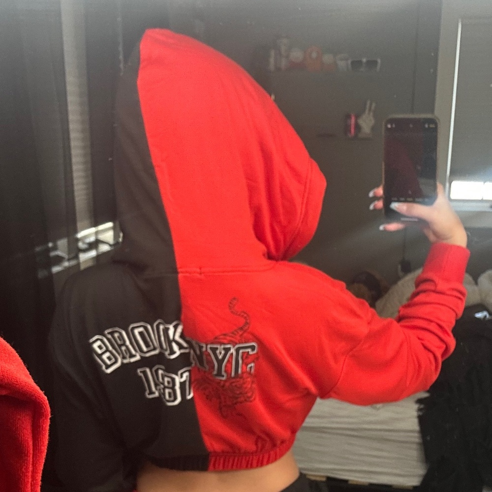 Charlotte russe Two Toned Split Sweat Outfit